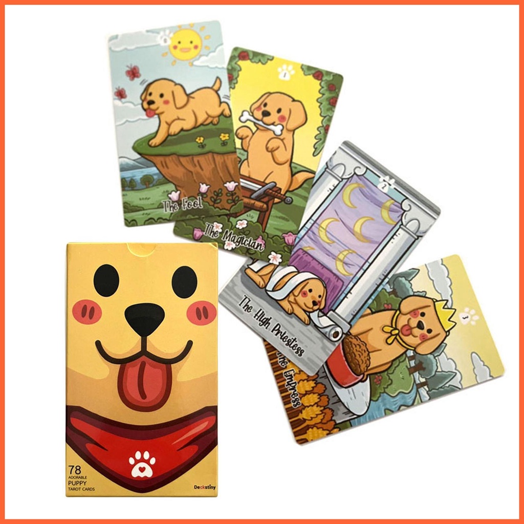 Hoạt Hình Chó Labrador Bài Tarot Cho Labradorable Tarot Đảng Bói Toán Bảng Trò Chơi Chó Labrador Bài Tarot Cho Người Mới Bắt Đầu
