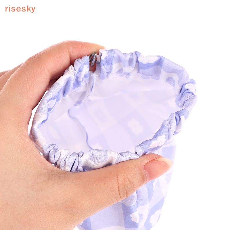 Túi Đựng Khăn Giấy / Tiền Xu / Dây Cáp Hình Tampon Mini Dễ Thương Cho Nữ