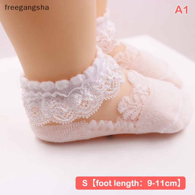 [FREG] Vớ Ren Pha Lê Mỏng Kiểu Công Chúa Cho Bé FDH