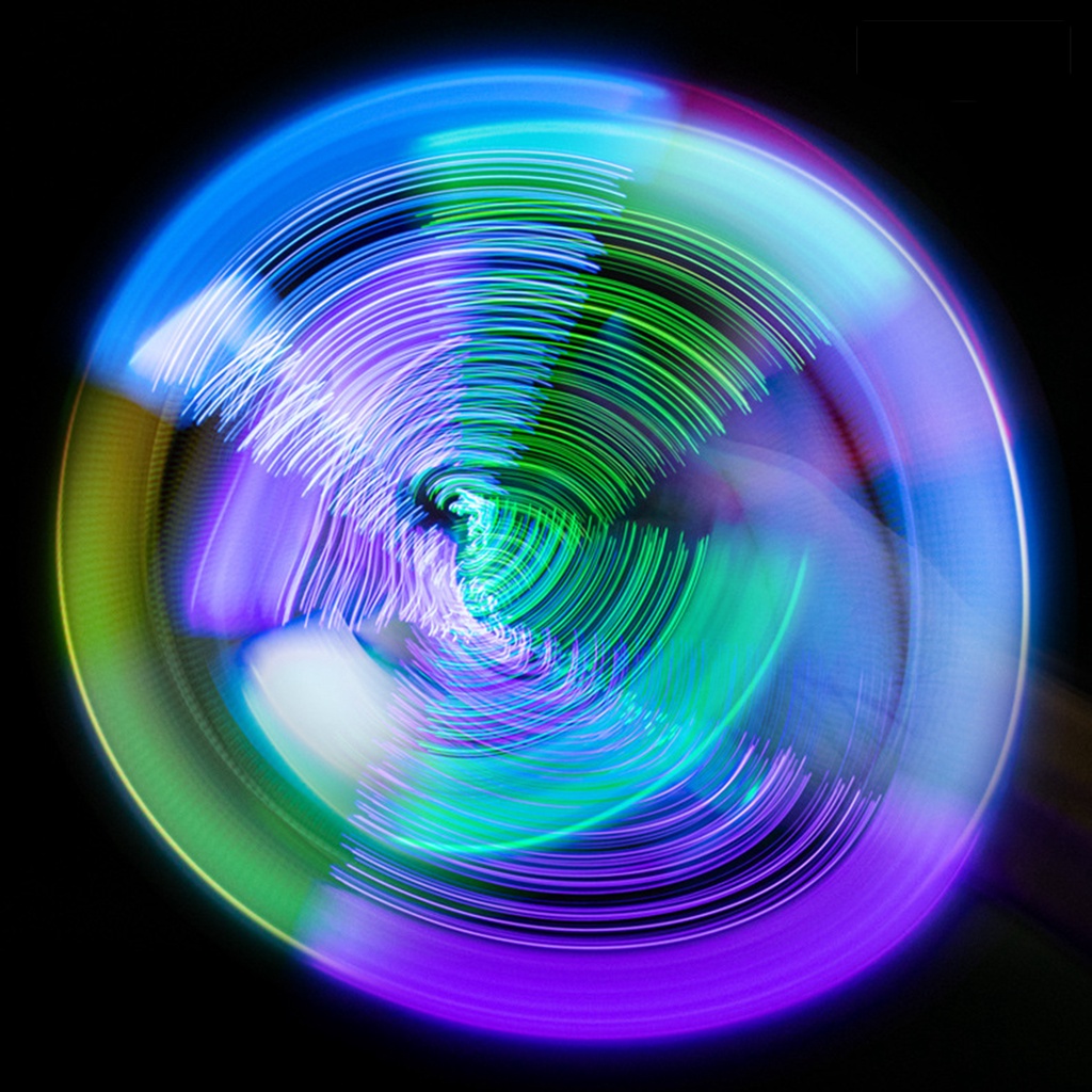 [WSTN]✎Bút Xoay Có Đèn LED Bằng Acrylic Chống Trượt