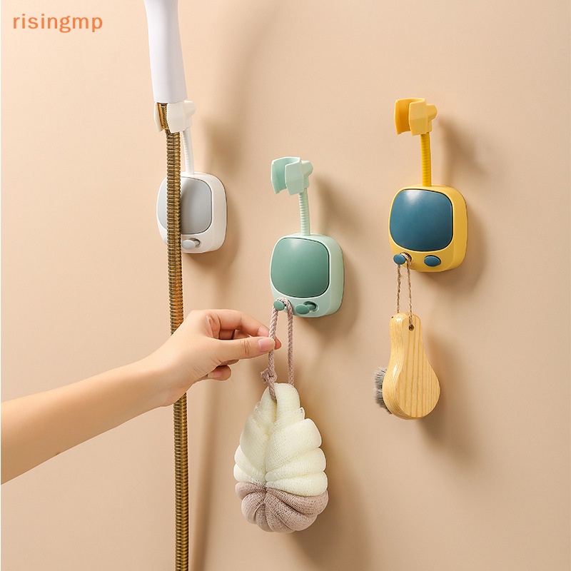 Giá Đỡ Đầu Vòi Hoa Sen Không Cần Đục Lỗ Xoay 360 Độ Tùy Chỉnh Tiện Dụng Cho Nhà Tắm° Đế Xoay Cố Định ABS Cố Định Dạng Xoay