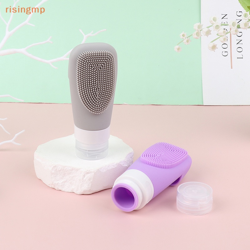 Bộ Chai Chiết Dầu Gội / Sữa Tắm Dạng Nhấn Bằng Silicone Tiện Lợi Dành Cho Đi Du Lịch
