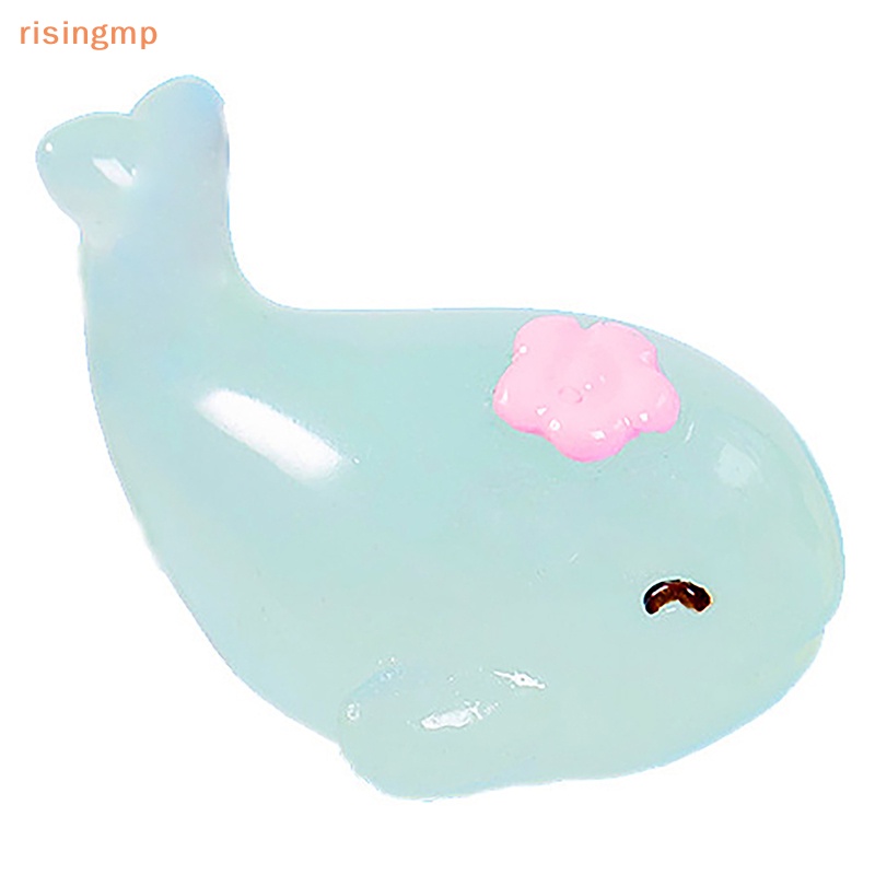Set 2 Mô Hình Cá Voi / Rùa / Cá Heo Trang Trí Bể Cá / Sân Vườn DIY