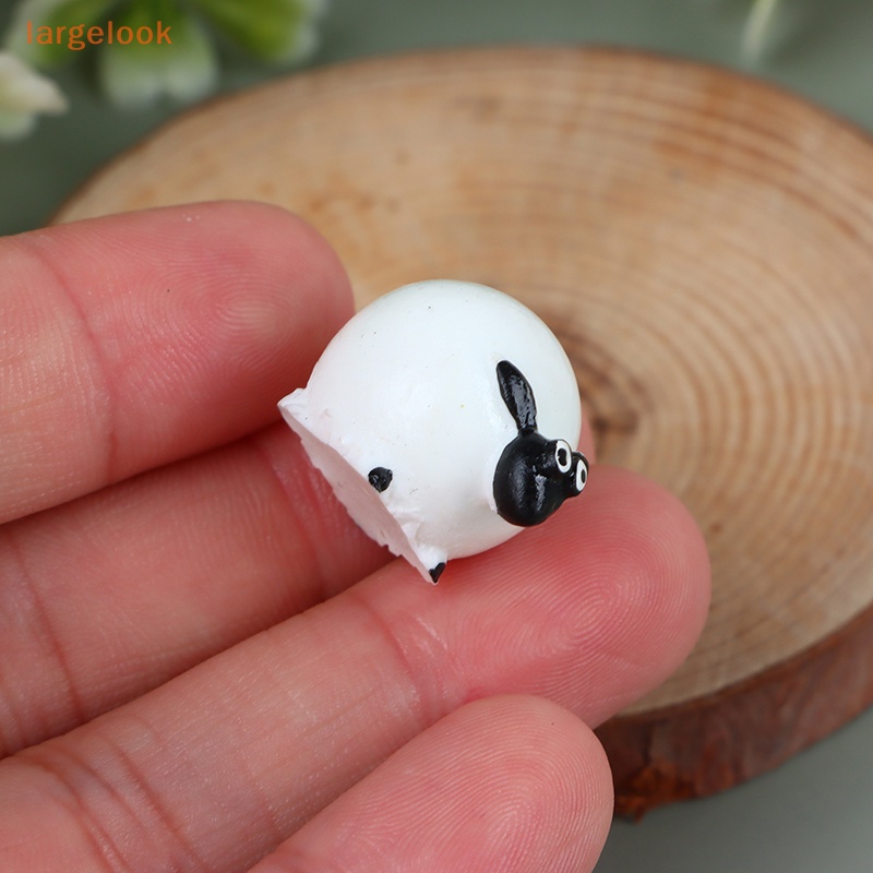 1 Đồ trang trí Chú Cừu Mini Dễ Thương Dùng Trang Trí Tiểu Cảnh
