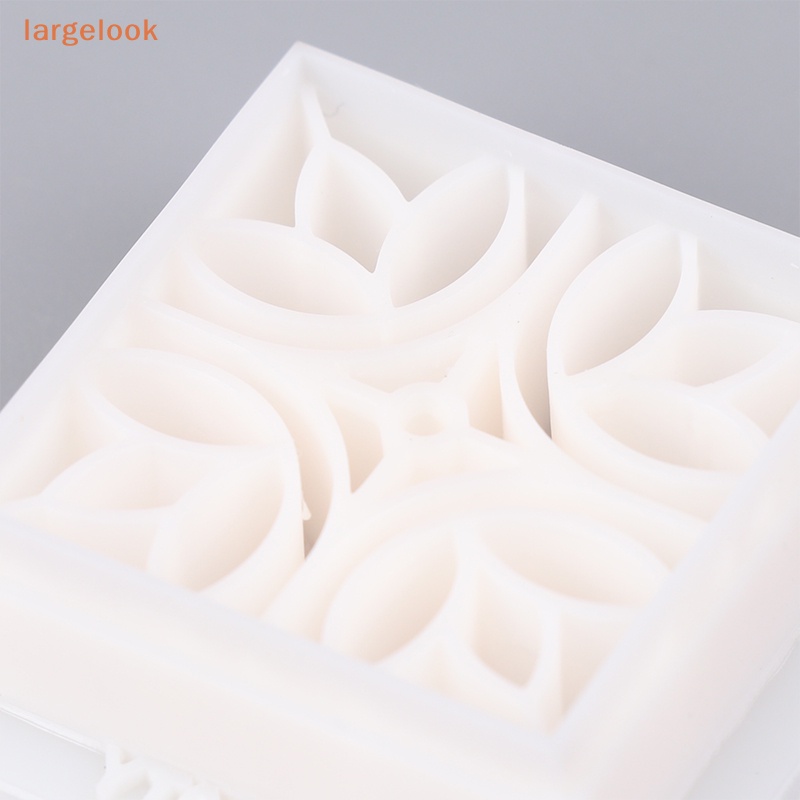 1 Con Dấu Đất Sét Polymer In Họa Tiết Hoa Lá Trang Trí Bánh