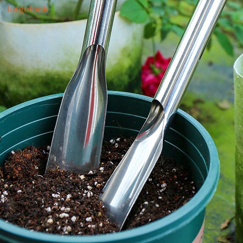 Xẻng Làm Vườn Đầu Sắt Bằng Thép Không Gỉ