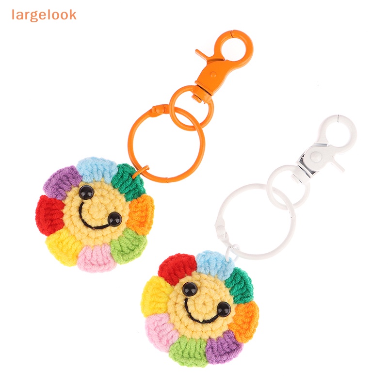 [Lớnlook] Móc Khóa Điện Thoại Di Động Mặt Hoa Hướng Dương Đan Len Thủ Công Ngọt Ngào Sáng Tạo Thích Hợp Làm Quà