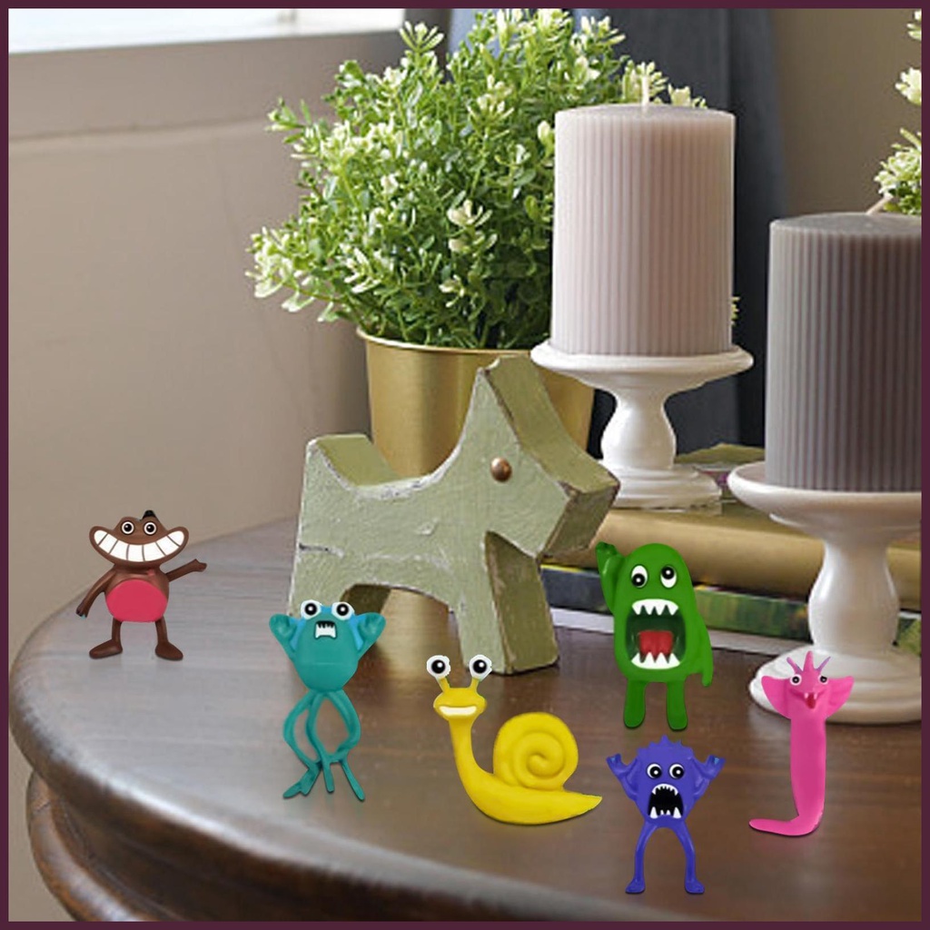 Bộ 8 Mô Hình Nhân Vật Garten Of Banban Trong Game Kinh Dị