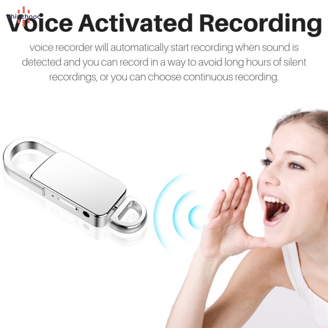 Máy Ghi Âm Mp3 vip S20 + Dạng Móc Khóa Giảm Tiếng Ồn Hd