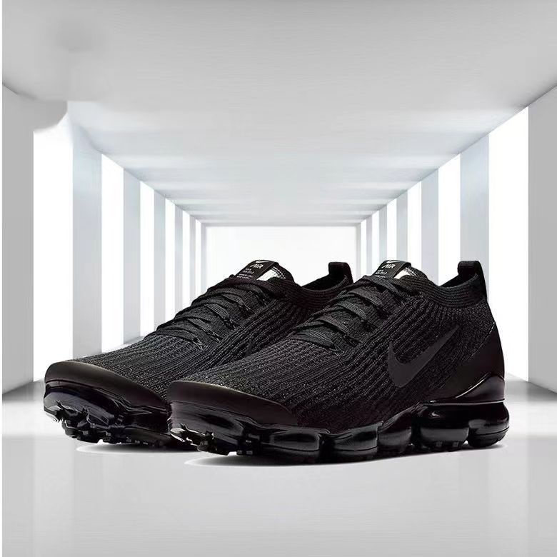 Giày Thể Thao Vapormax Flyknit 3.0 Màu Đen Samurai 2022 Có Đệm Khí