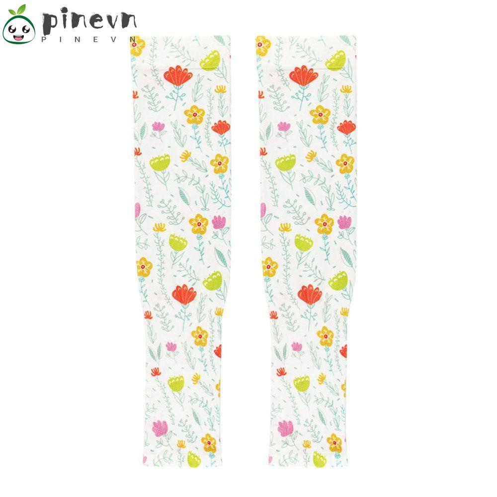 PINEVN Set 2 Cặp Găng Tay Chống Nắng Bằng Lụa Lạnh Dáng Rộng Cho Người Đi Xe Đạp Ngoài Trời