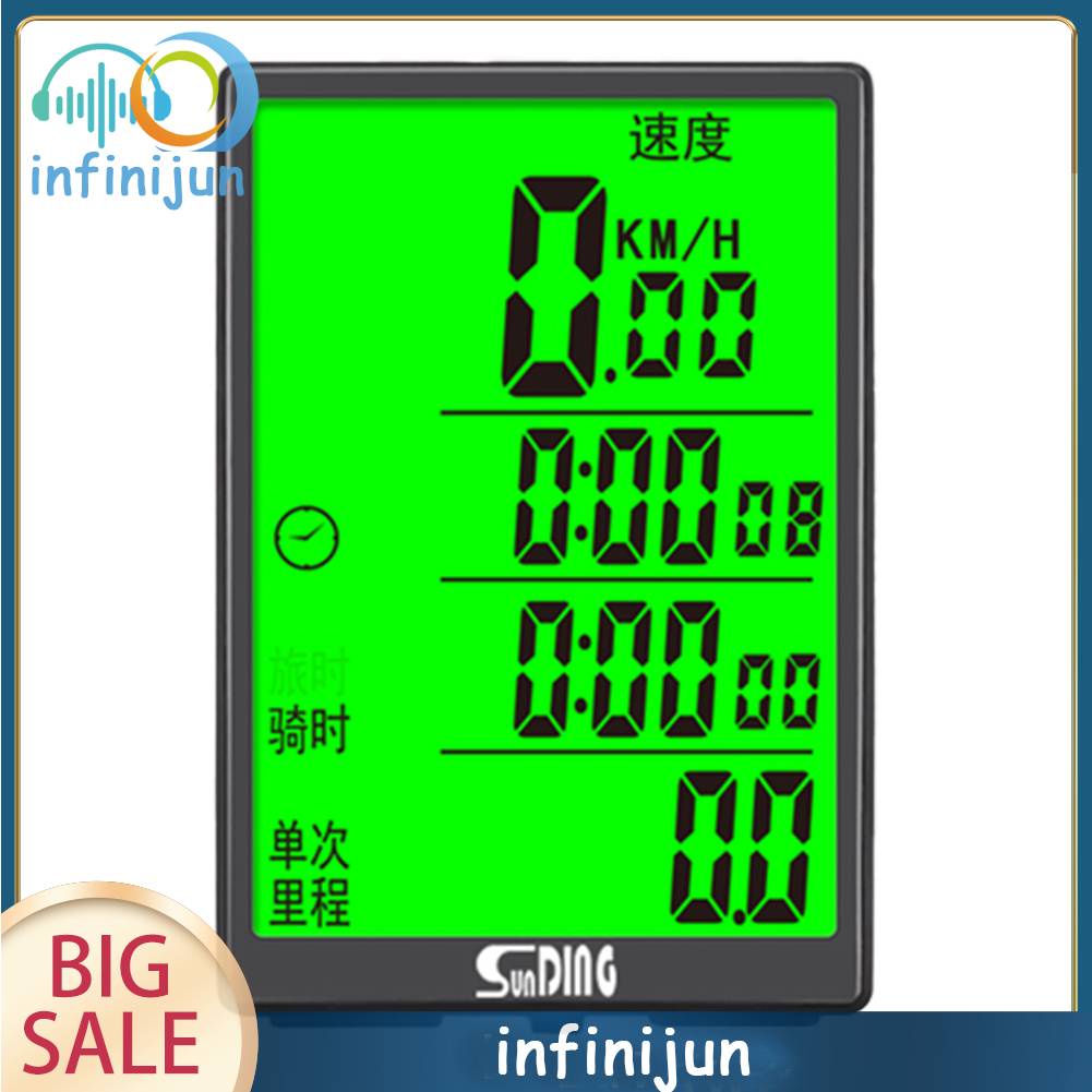 Đồng Hồ Đo Tốc Độ Xe Đạp 4 Dây