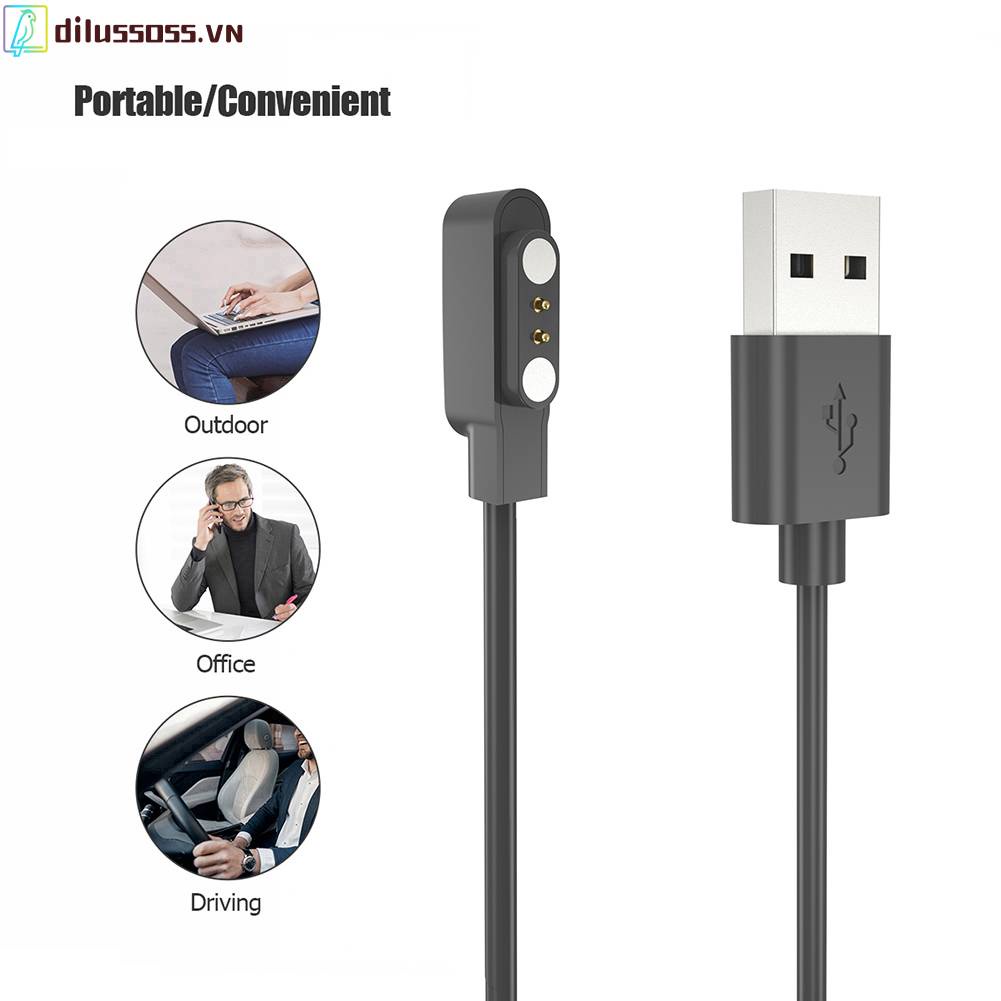 Cáp Sạc USB Từ Tính Thay Thế Cho Đồng Hồ Thông Minh KOSPET Magic 4 / 3