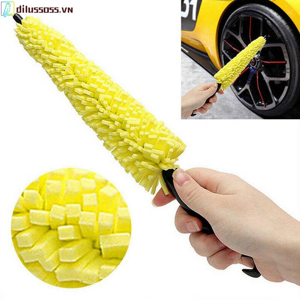 Bàn Chải Vệ Sinh Vành Bánh Xe Hơi Đa Năng Tiện Dụng