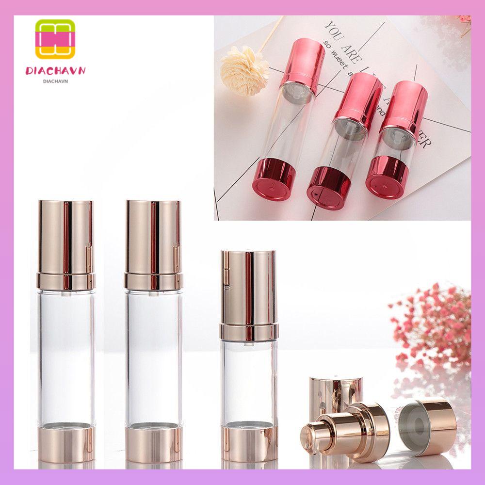 DIACHAVN Chai Nhựa Rỗng Đựng Mỹ Phẩm Dung Tích 15 / 30 / 50ml