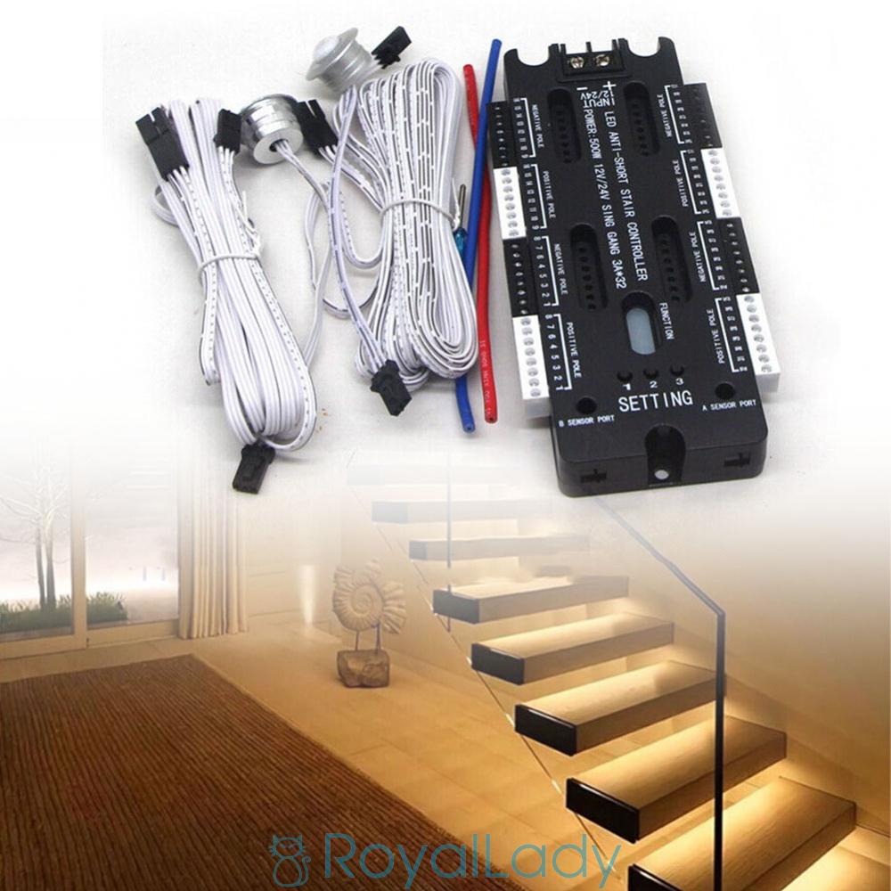 Bộ Điều Khiển Đèn LED Cảm Biến Chuyển Động 32 Kênh PIR