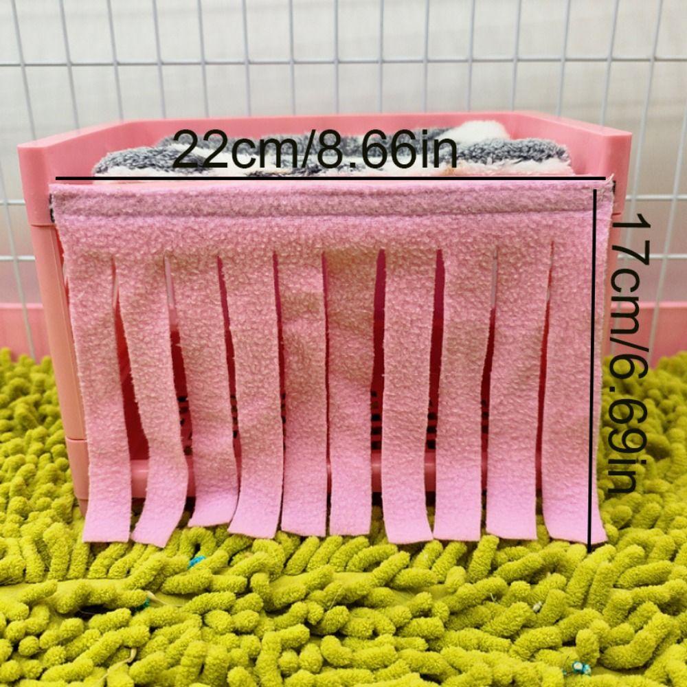Set 2 Rèm Cửa Mềm Thoáng Khí Thoải Mái Cho Chuột Hamster