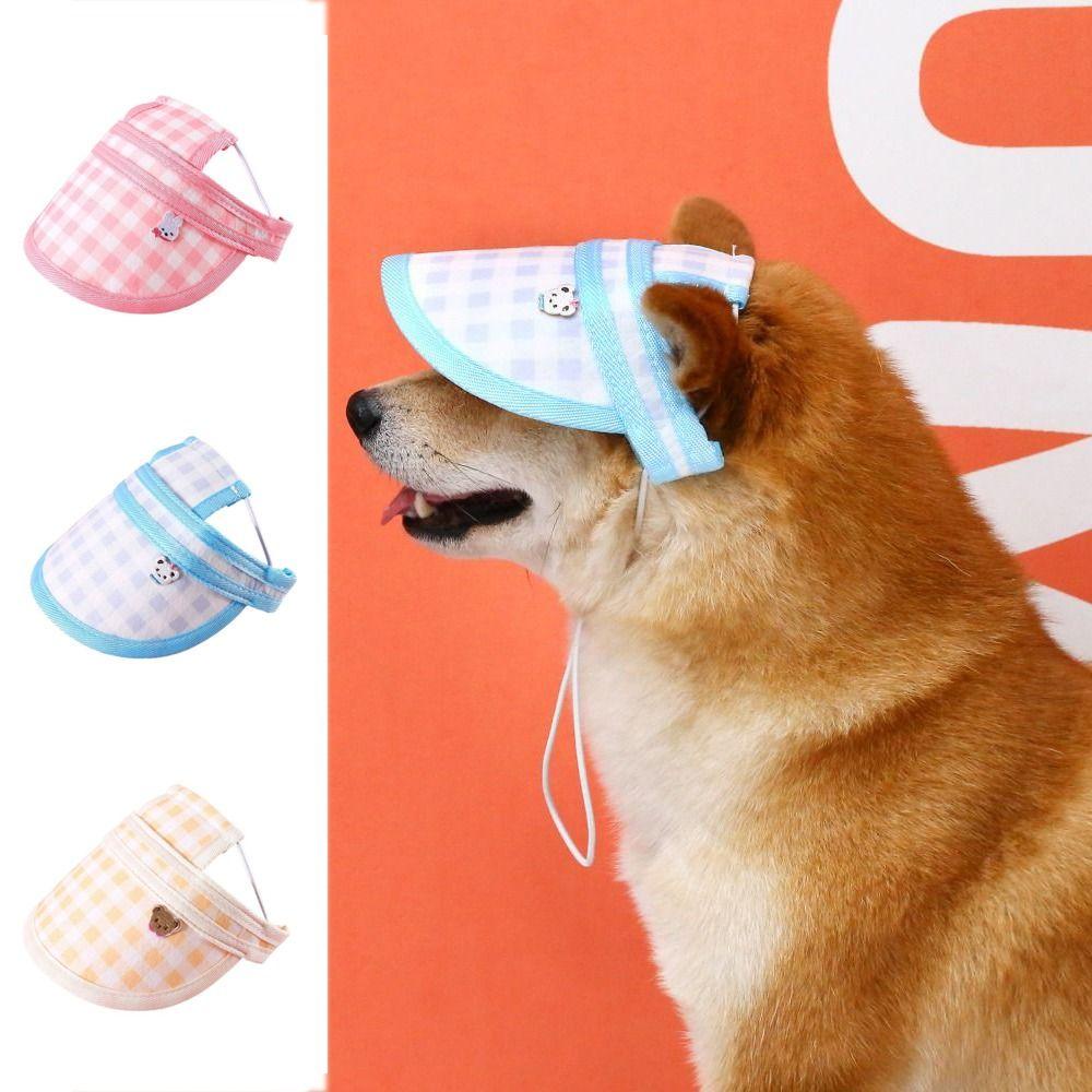 NORMAN Mũ Bóng Chày Chống Mài Mòn Có Lỗ Tai Có Thể Điều Chỉnh Cho Cún Cưng