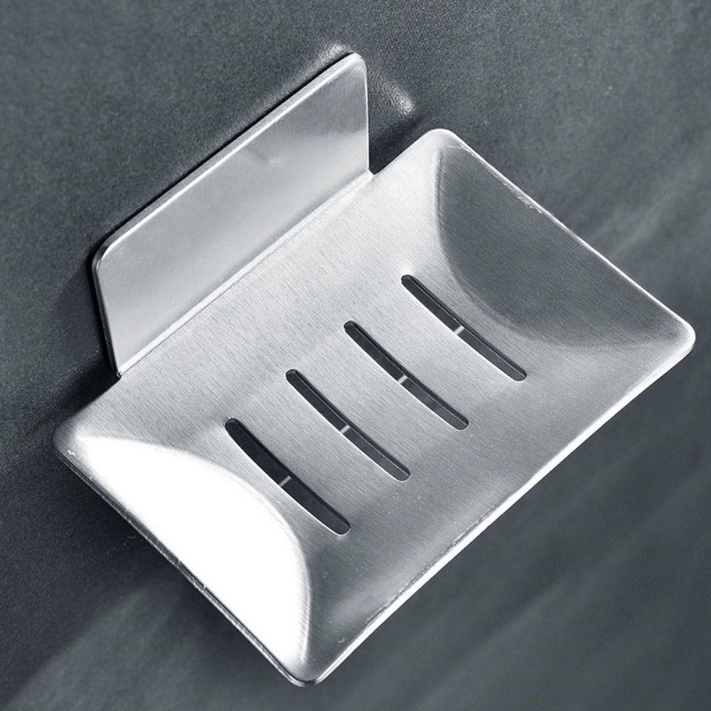 JANE Bộ 2 Khay Đựng Xà Phòng Màu Xám 5 * 3.34 * 2 Inch Tiện Dụng Cho Nhà Bếp