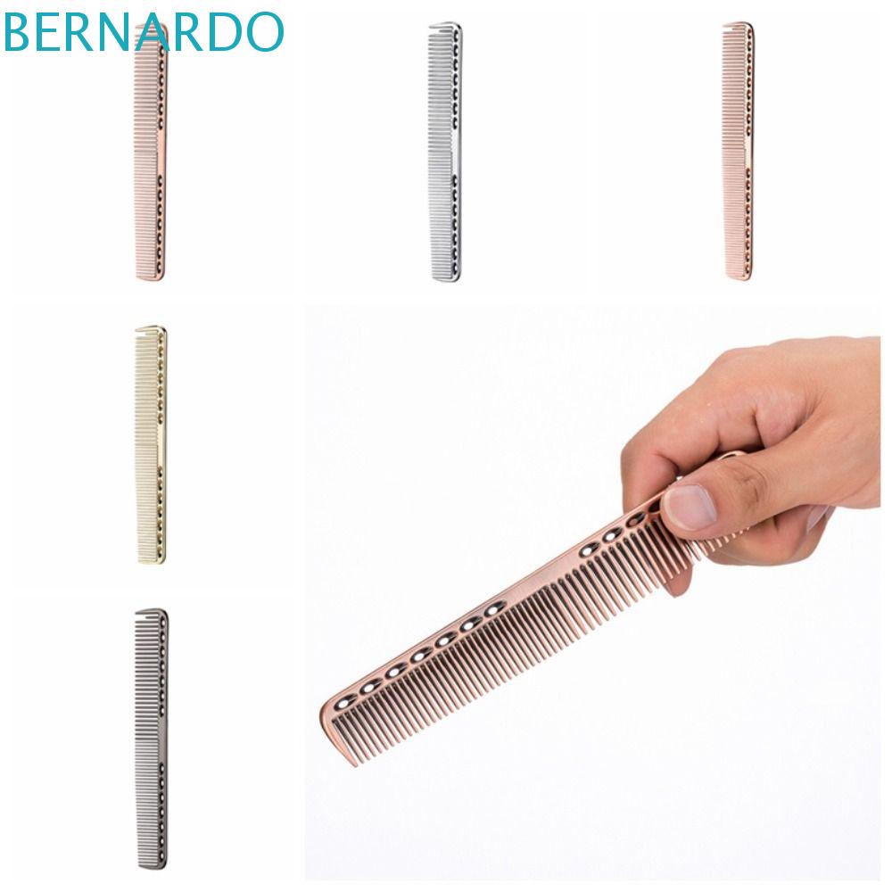BERNARDO Lược Chải Tóc Tạo Kiểu Bằng Nhôm Chống Tĩnh Điện Chuyên Nghiệp