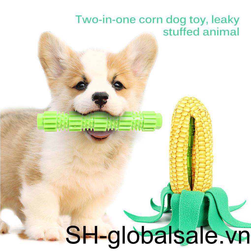 Đồ Chơi GặM HìNh HạT Bắp 2 Trong 1 Cho Thú Cưng