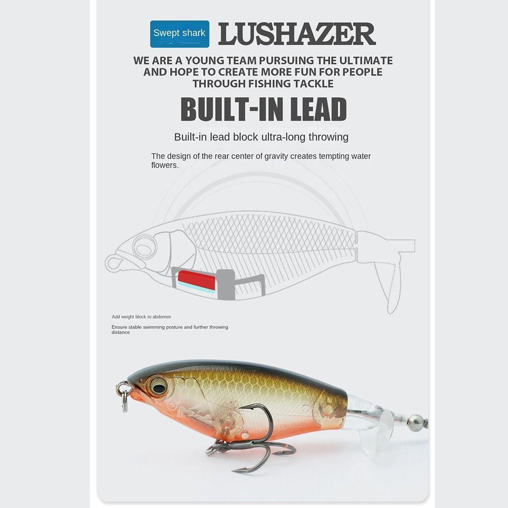 SUYO Mồi Cánh Quạt 2023 Bass 6.5g / 8cm 12g / 9cm Bằng Nhựa