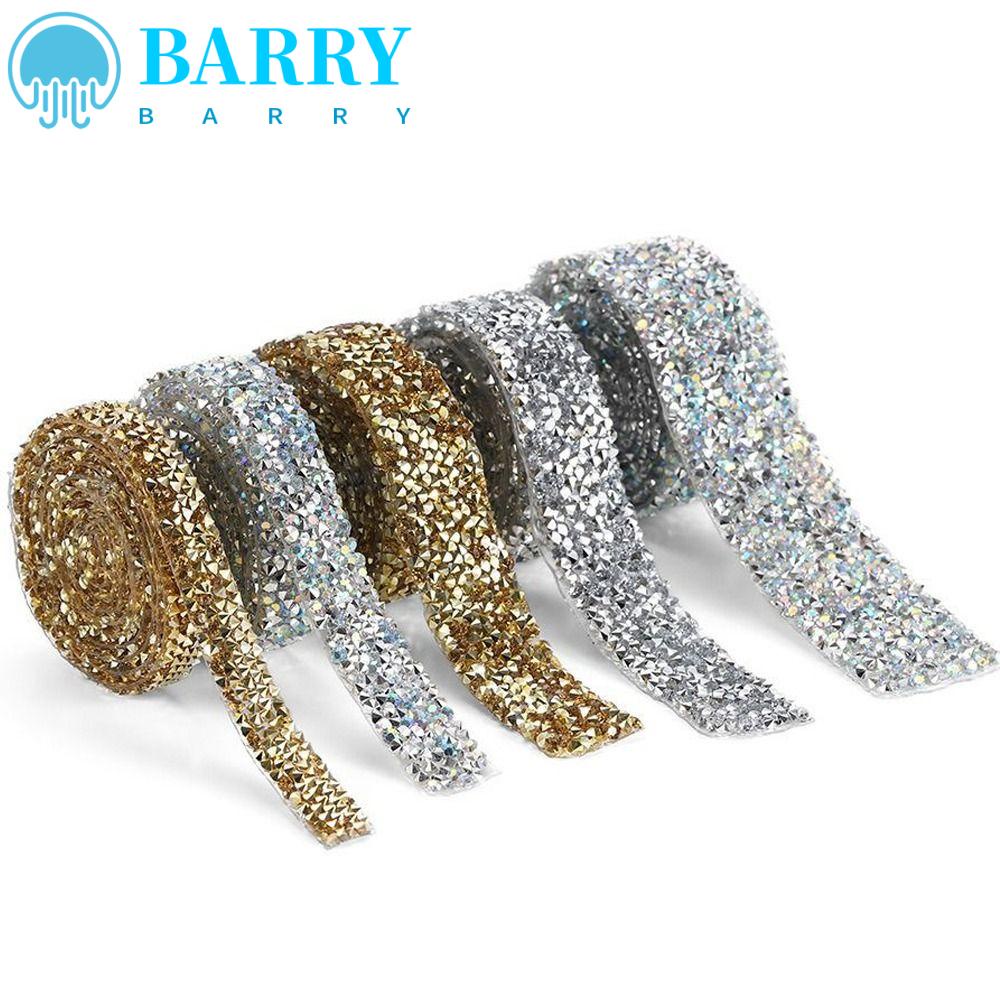 BARRY Cuộn Băng Dính Đính Đá Trang Trí Điện Thoại Sáng Tạo