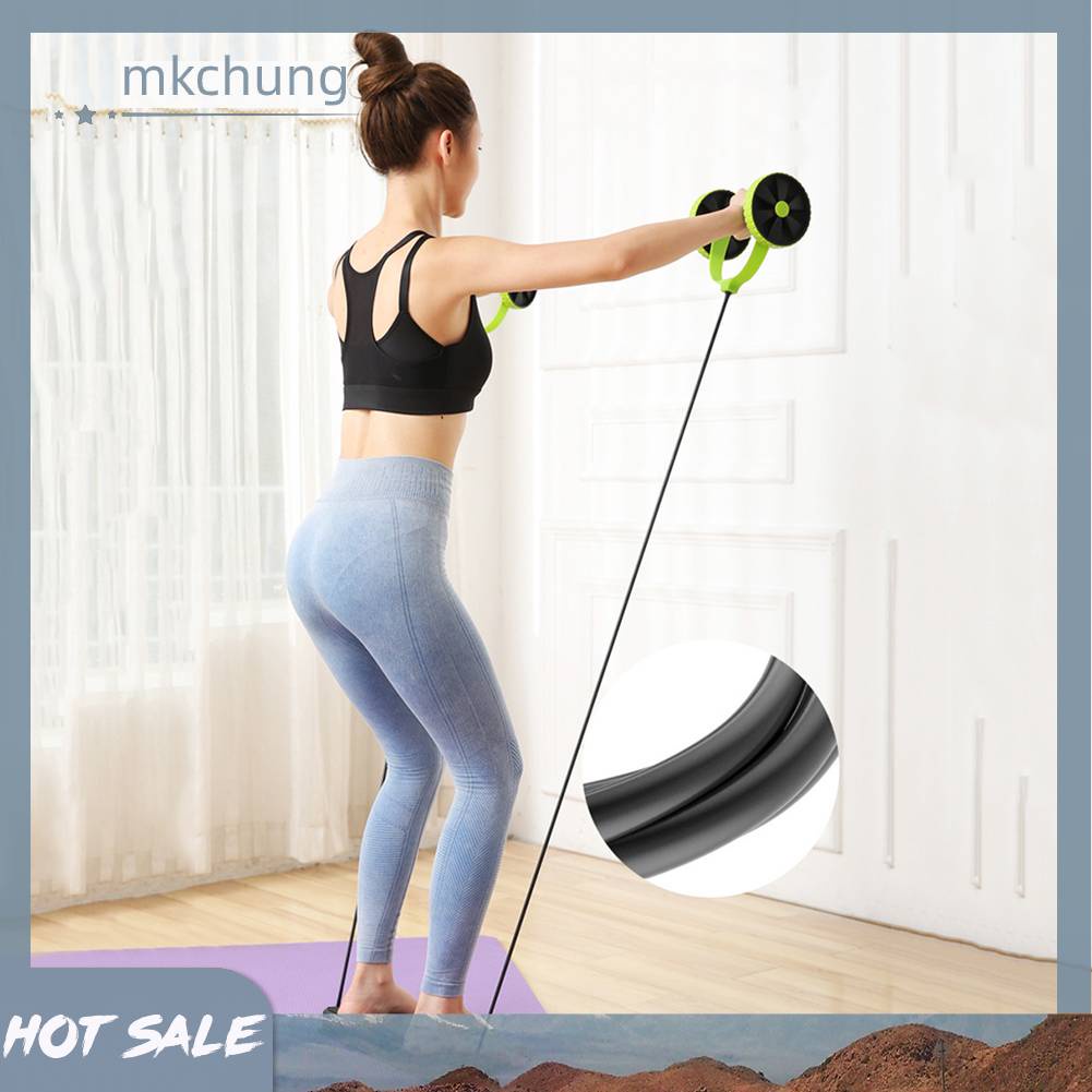 Con Lăn Nhựa Tập Cơ Bụng Chống Trượt Tiện Dụng