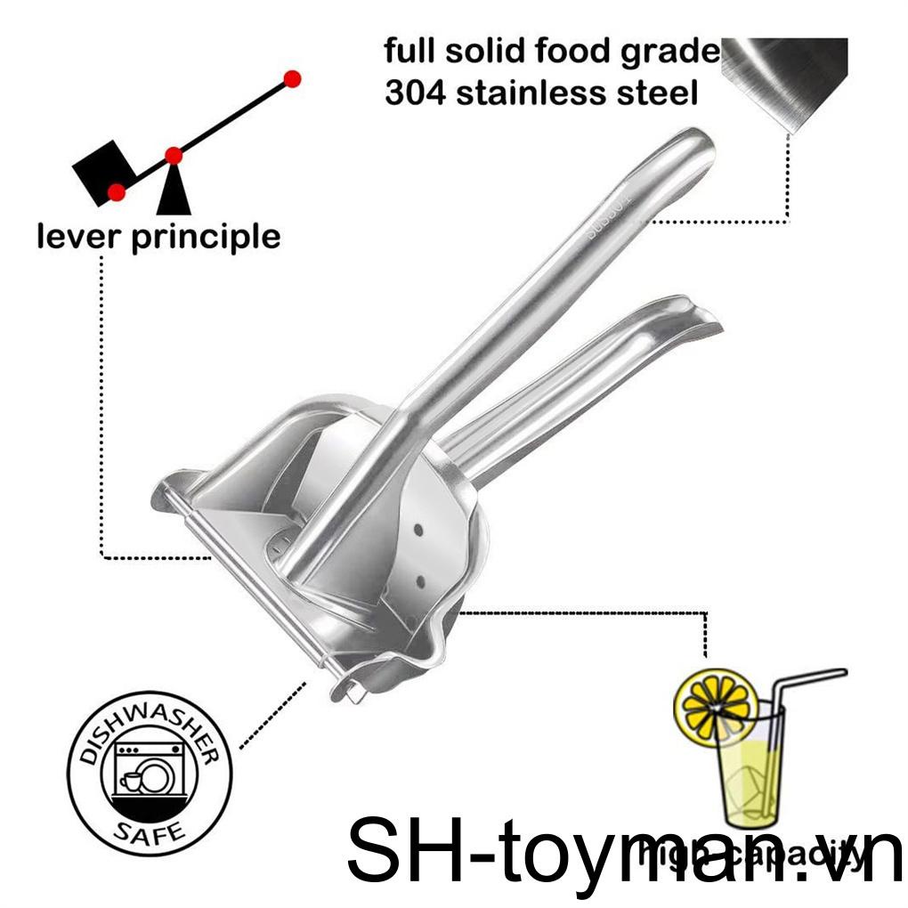 Dụng Cụ Ép Nước Trái Cây Bằng Tay Bằng Kim Loại Tiện Dụng