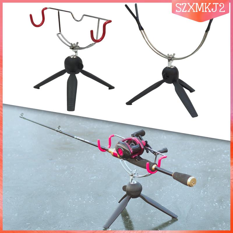 Giá Đỡ Cần Câu Cá Hình Tam Giác Có Thể Điều Chỉnh Xoay 360 Độ Tiện