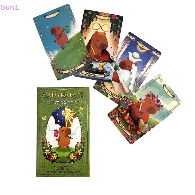 Bộ Bài Tarot Sun1 &gt; Kích Thước 12X7cm Cho Người Mới Bắt Đầu