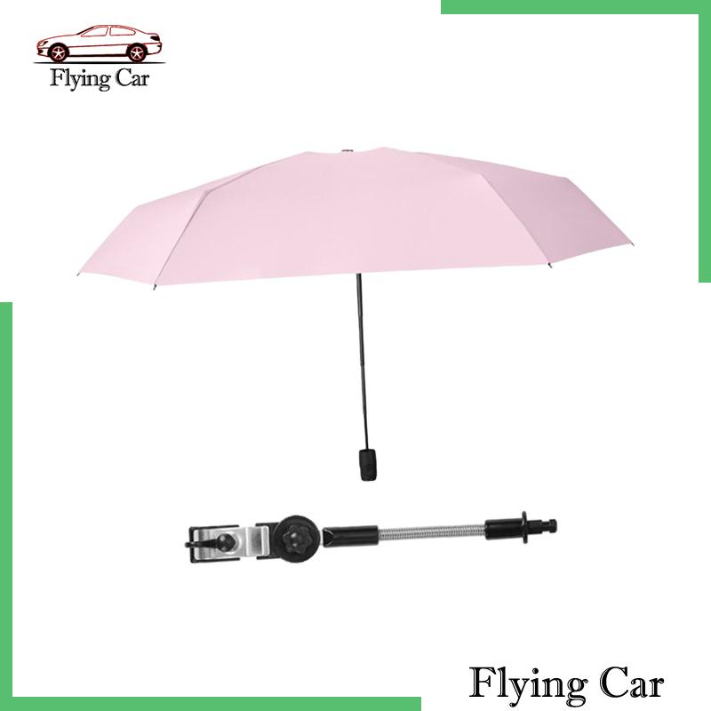 Dù Chống Nắng Siêu Nhẹ Xoay 360 Độ Dạng Kẹp Thông Dụng Cho Xe Đạp