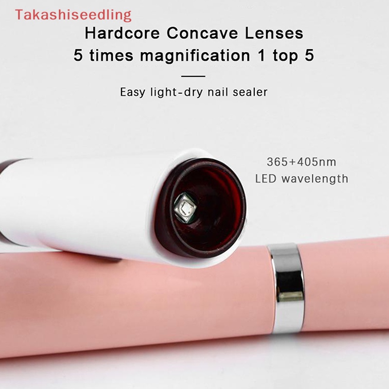 Đèn LED UV Sấy Khô Móng Tay Mini Nhanh Khô Tiện Dụng Cho Gia Đình DIY