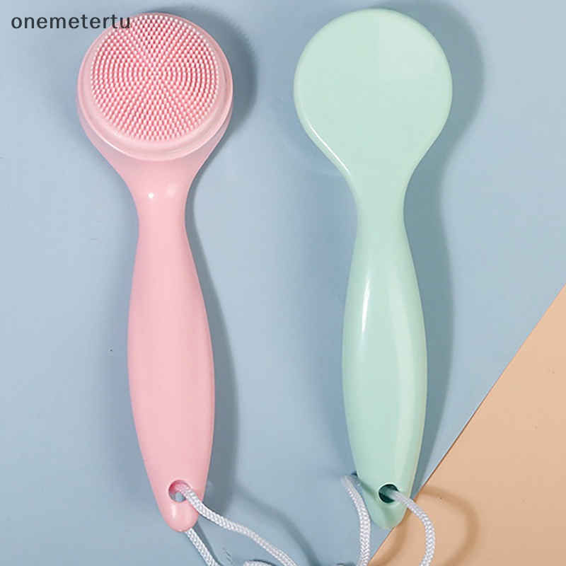 Cọ Rửa Mặt Bằng Silicon Mềm Loại Bỏ Mụn Đầu Đen Làm Đẹp