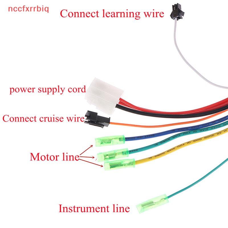 Bộ điều khiển động cơ không chổi than 36V/48V 350W Bộ điều khiển tốc độ điều chỉnh động cơ DC mới