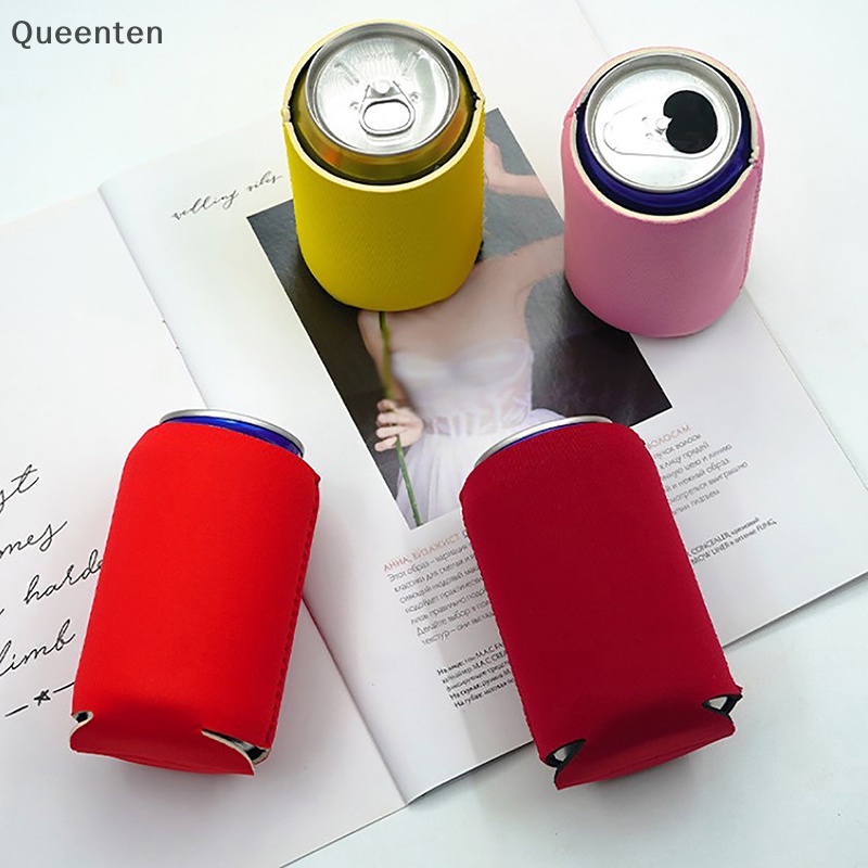 Vỏ Bọc Chai Nước / Lon Bia Bằng Cao Su Tổng Hợp Tiện Dụng Mang Theo Du Lịch Cắm Trại