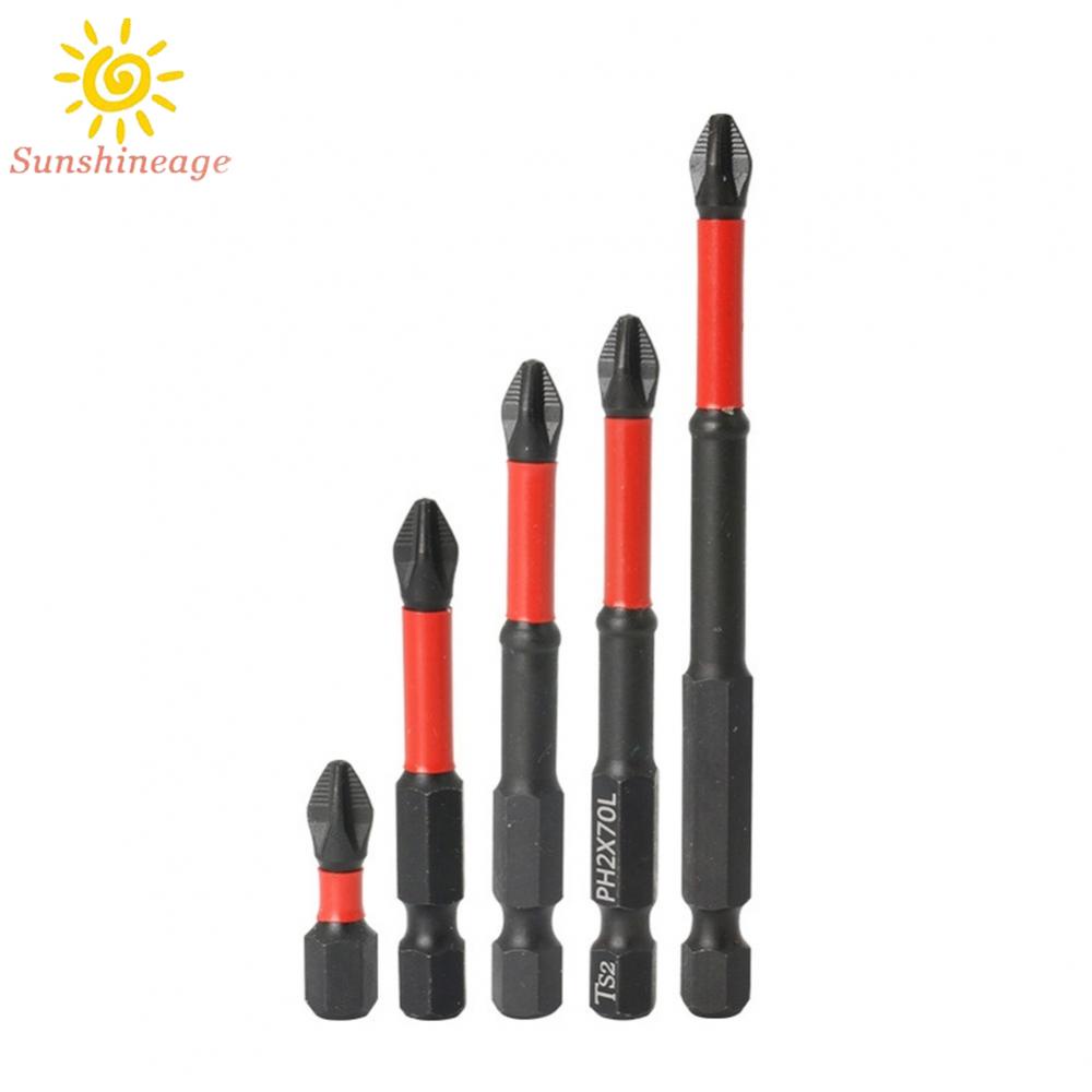Set 5 Mũi Tua Vít Nam Châm PH2 Đầu Chéo Chống Trượt