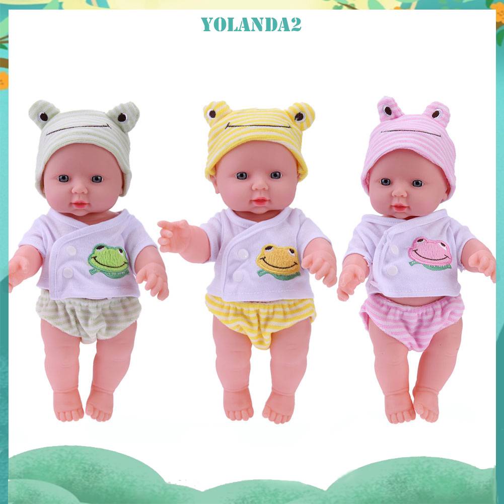 Búp Bê 3D Bằng PVC Mềm Co Giãn Dành Cho Bé 30cm