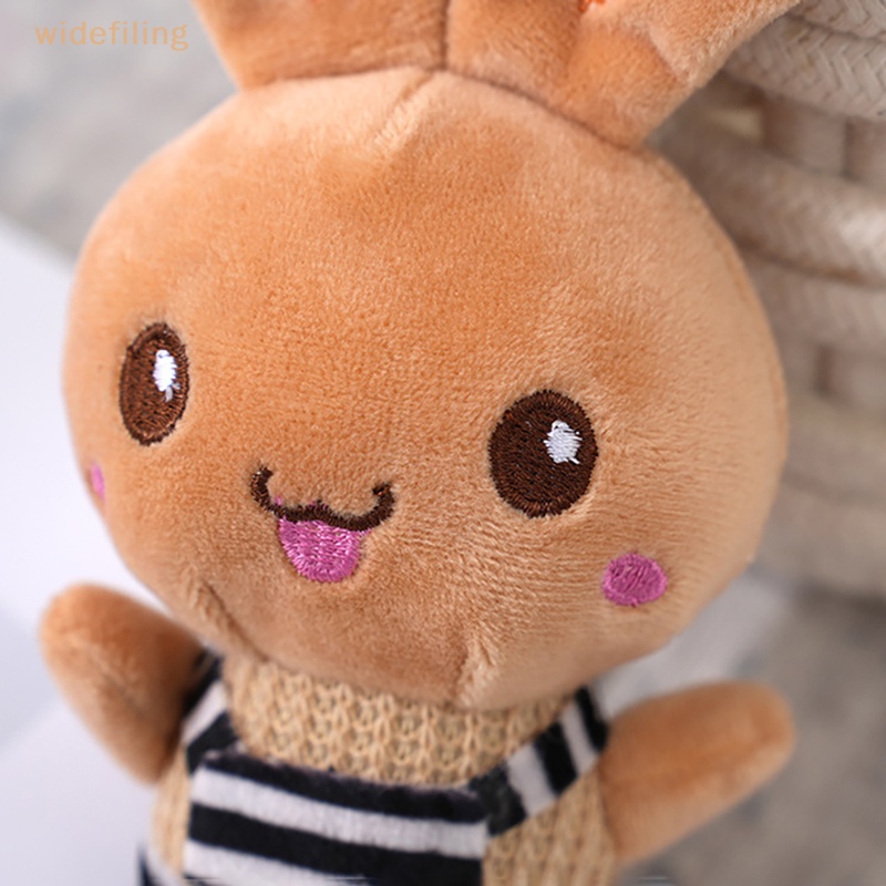 Móc Khóa Hình Thỏ Nhồi Bông Mềm Mại Dễ Thương