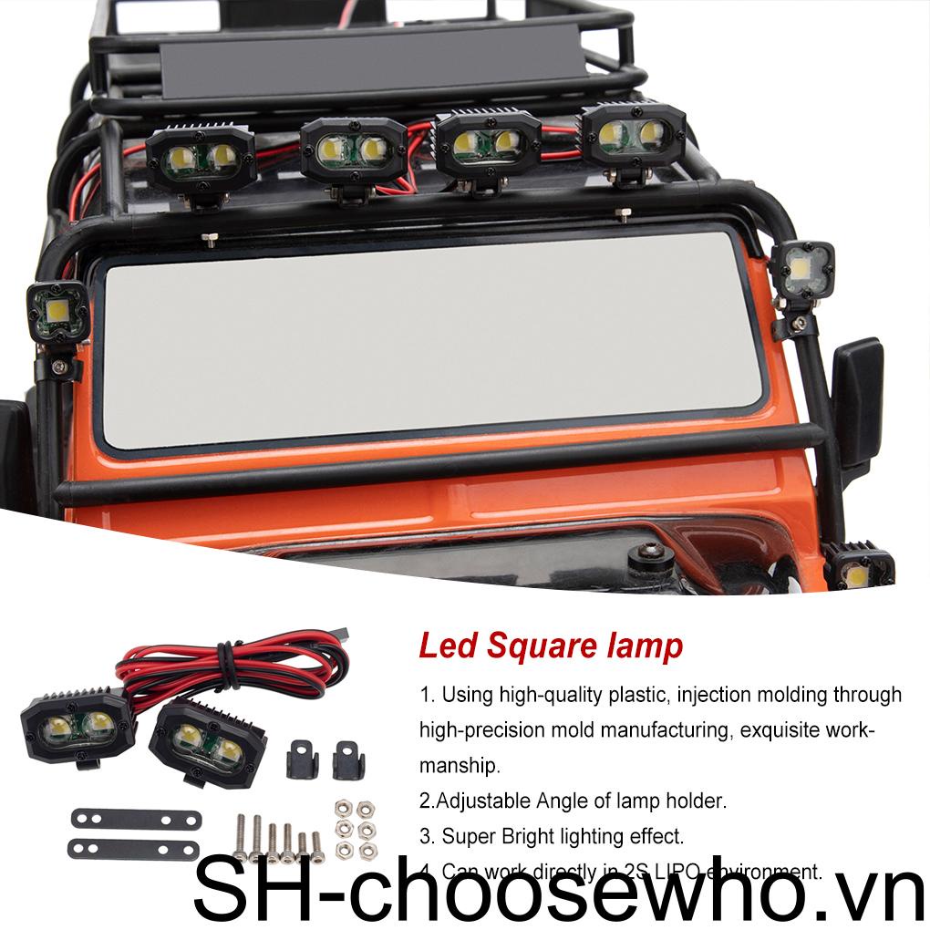 Bộ Điều Khiển Đèn LED 5050 Hình Vuông Chuyên Dụng Cho Xe Hơi Điều Khiển Từ Xa