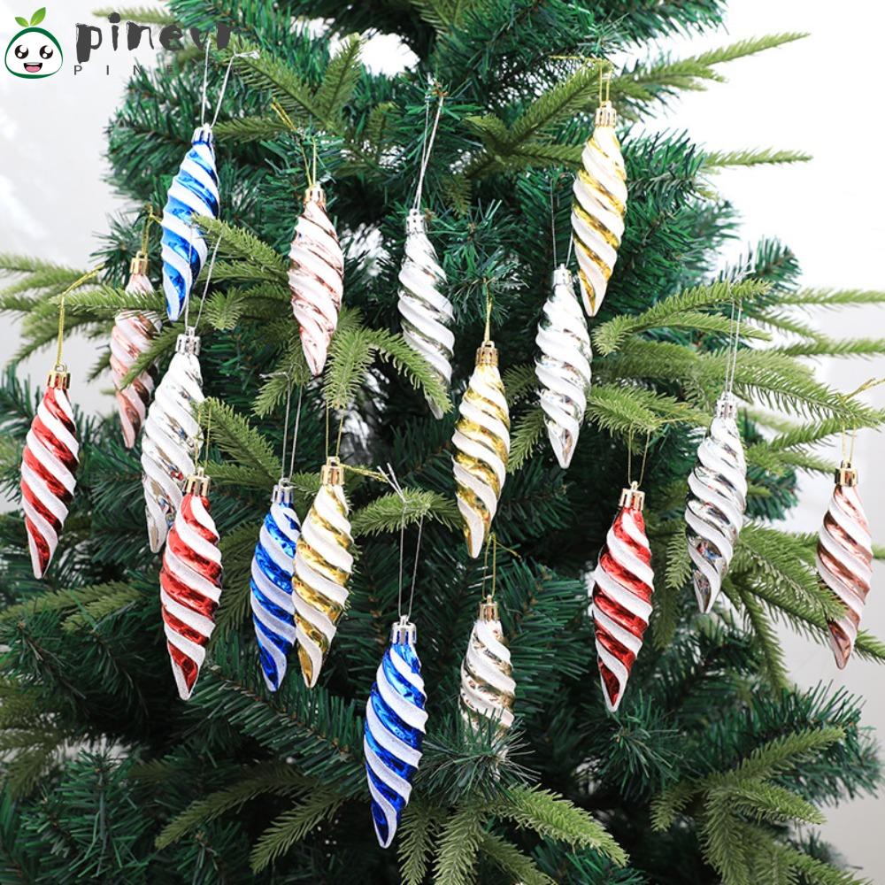 PINEVN Phụ Kiện Treo Trang Trí Cây Thông Giáng Sinh Bằng Nhựa