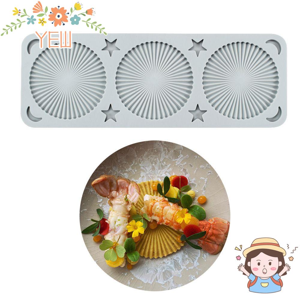 YEW Khuôn Silicone Nhấn Bánh Hình Ren Hoa