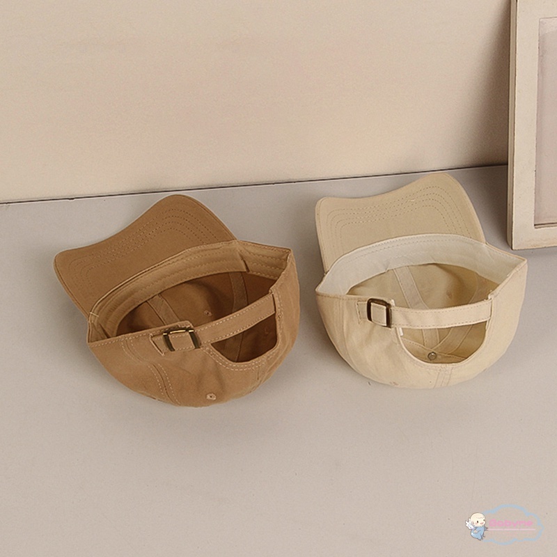 Mũ Lưỡi Trai Thêu Chữ Bằng Vải Cotton Cho Bé