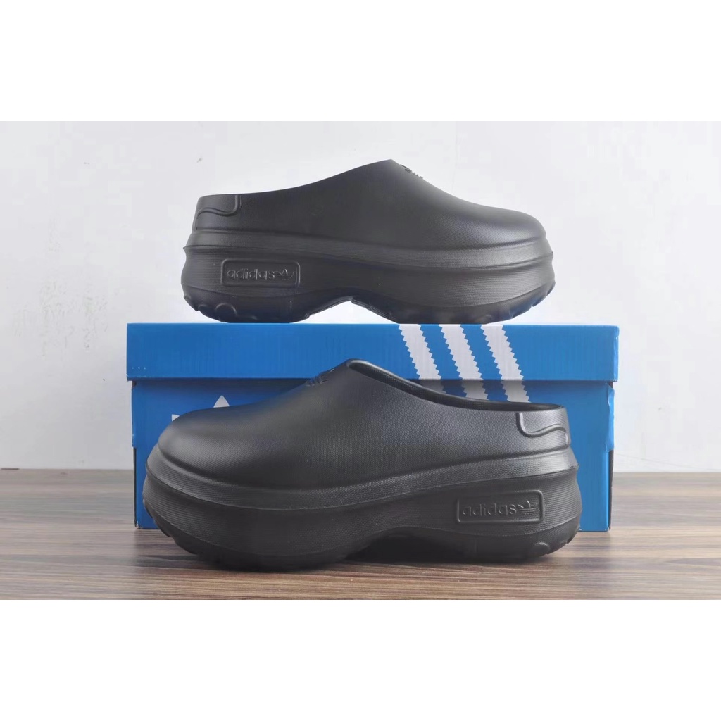 Dép Adidas Originals AdiFOM Stan Smith Mule Đế Dày Tăng Chiều Cao Thời Trang Cho Nữ IE7052