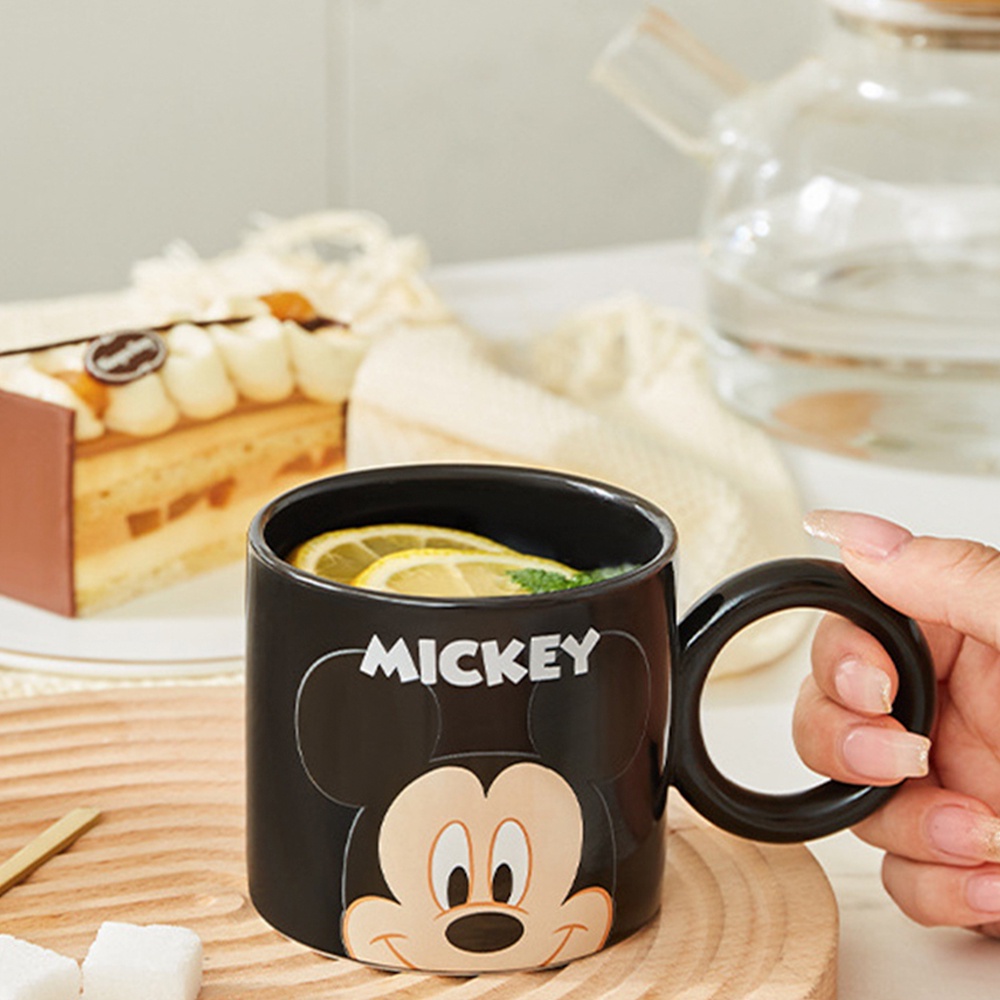 Cốc Uống Nước Bằng Sứ 5.0 In Hình Nhân Vật Hoạt Hình Disney Đáng Yêu