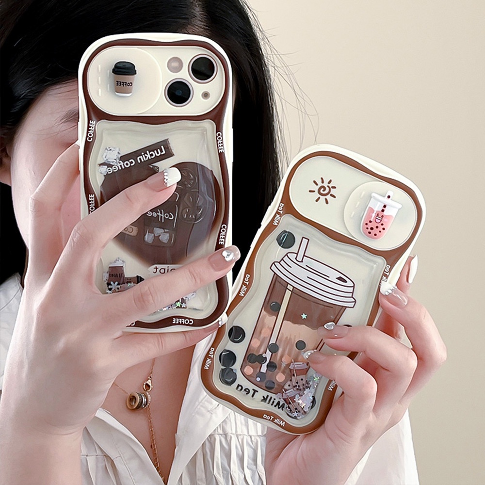 Ốp Điện Thoại Chống Sốc Chống Bụi Có Khung Trượt Thời Trang Cho Iphone 11 12 Pro Max Sweet IP 13 14 Pro Max