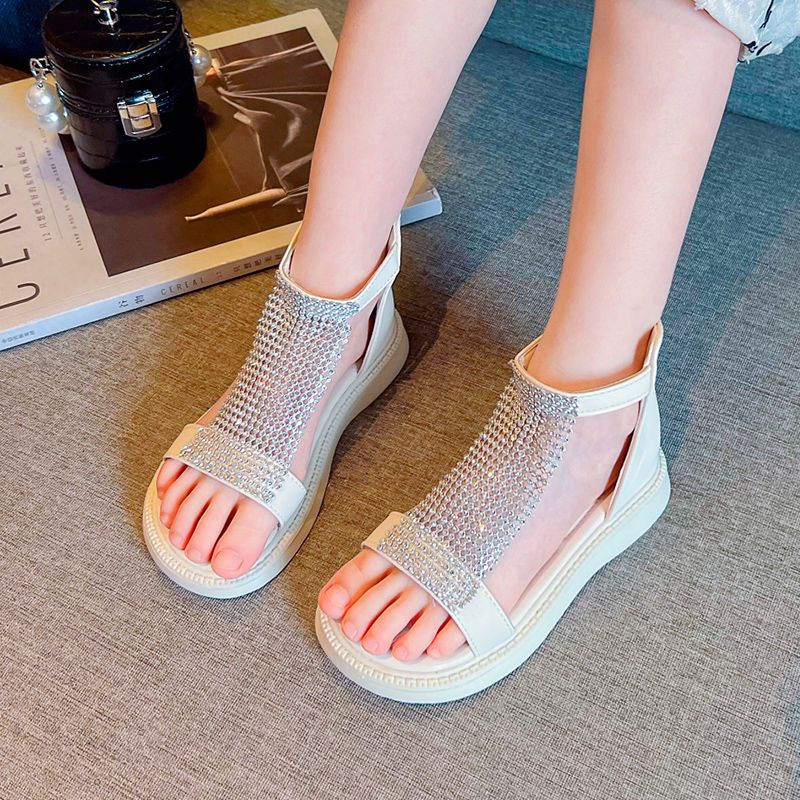 Xăng đan Công Chúa Đế Mềm Thời Trang Cho Bé Gái