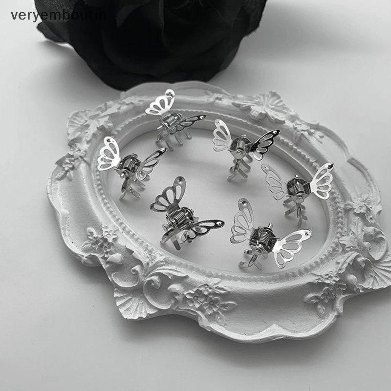 1 Kẹp Tóc Kim Loại Mini Hình Bướm Dễ Thương Cho Bé Gái