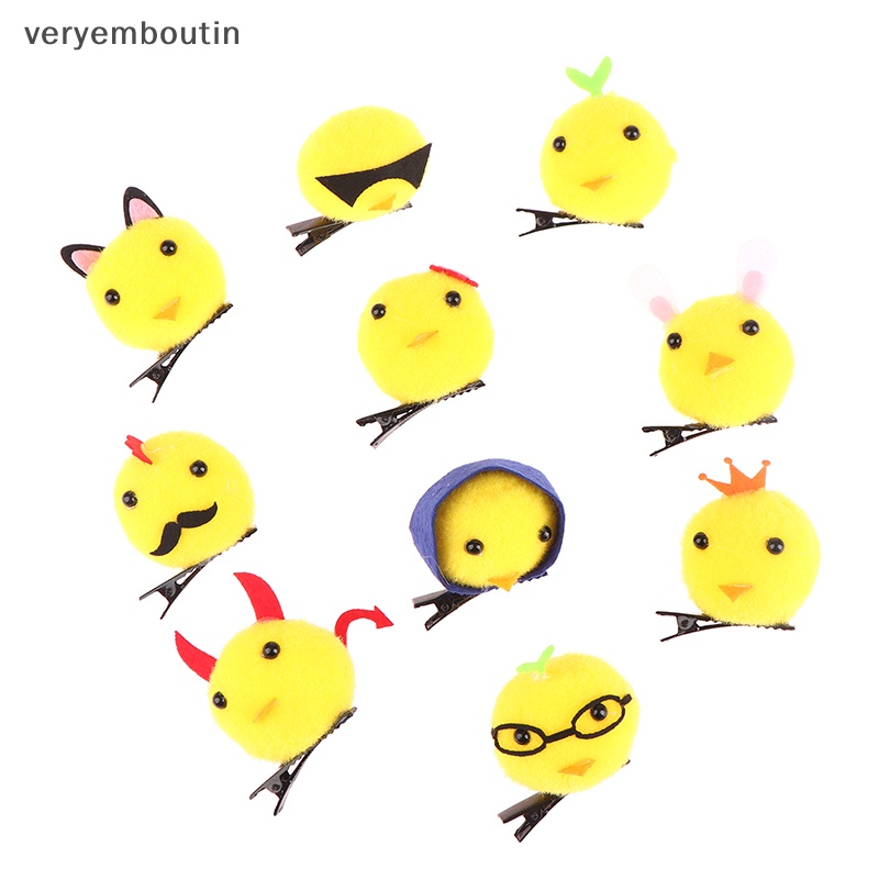 Kẹp Tóc Hình Gà Con 3D Ngộ Nghĩnh Cho Bé