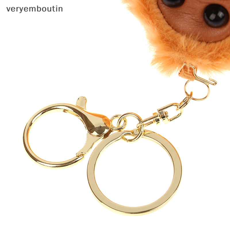 1 Móc Khóa Hình Khỉ Nhồi Bông Dễ Thương